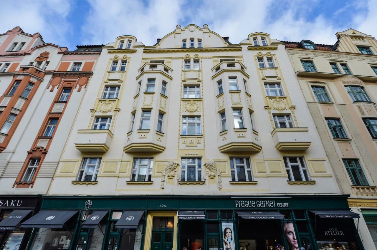 Art Nouveau Residence Praha Bagian luar foto